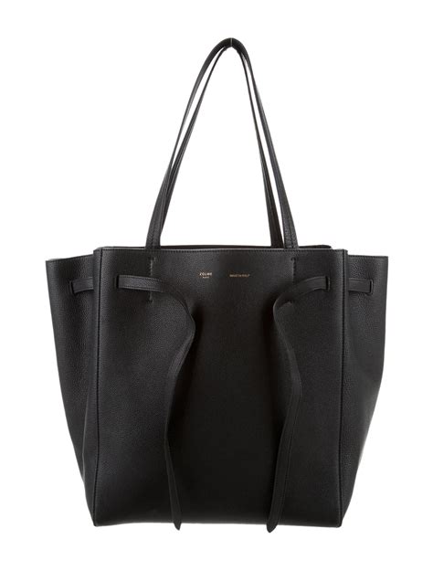 celine black phantom cabas tote|celine horizontal cabas handbags.